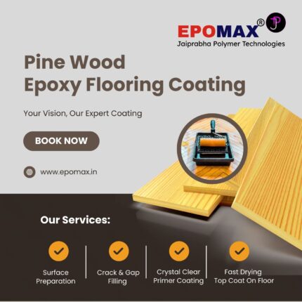 Pine Wood Epoxy Floor Coating (Color-Crystal Clear)  Kg.